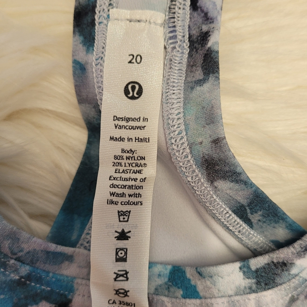 Lululemon Multicolor Racerback Tank Top - Picture 9 of 10